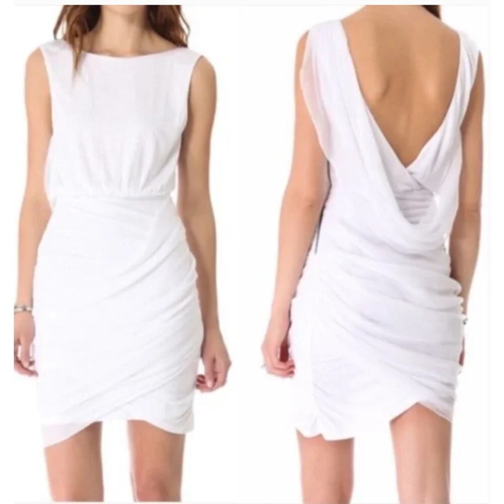 Alice + Olivia Drape Dress Size Large